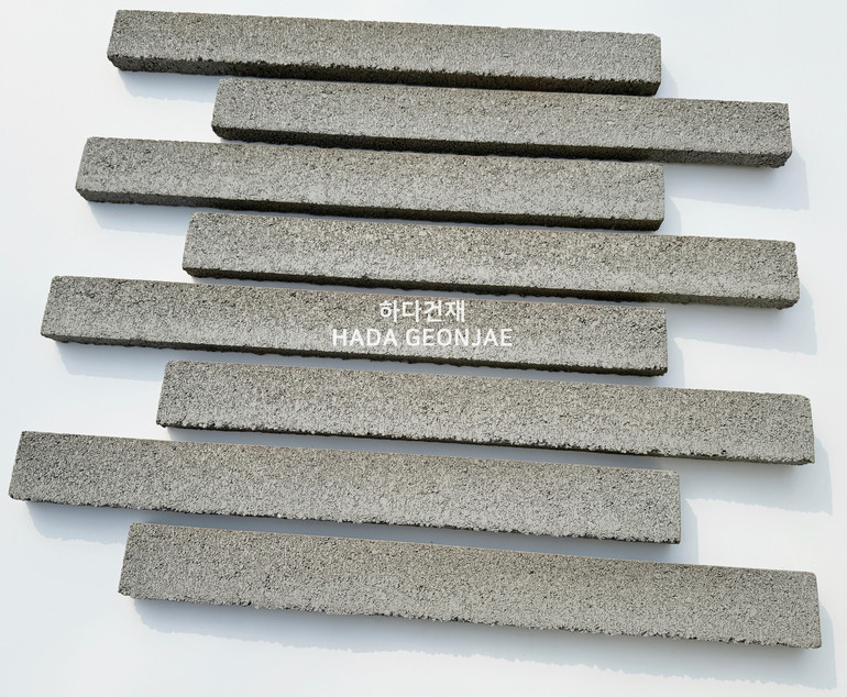 디자인 모노타일 500x50x20T 베이비블랙 / 하다건재 롱브릭타일
