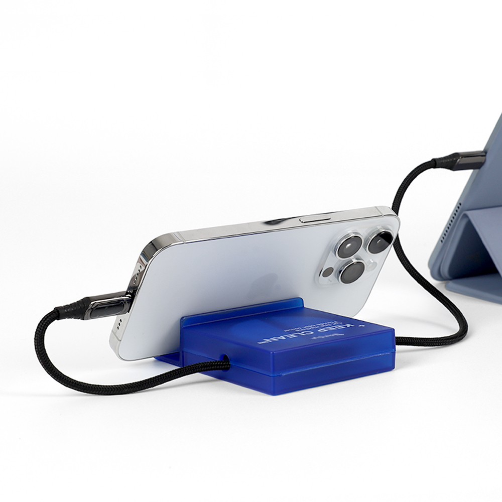 핸드폰 케이블 정리 수납 케이스 충전 케이블선 정리홀더