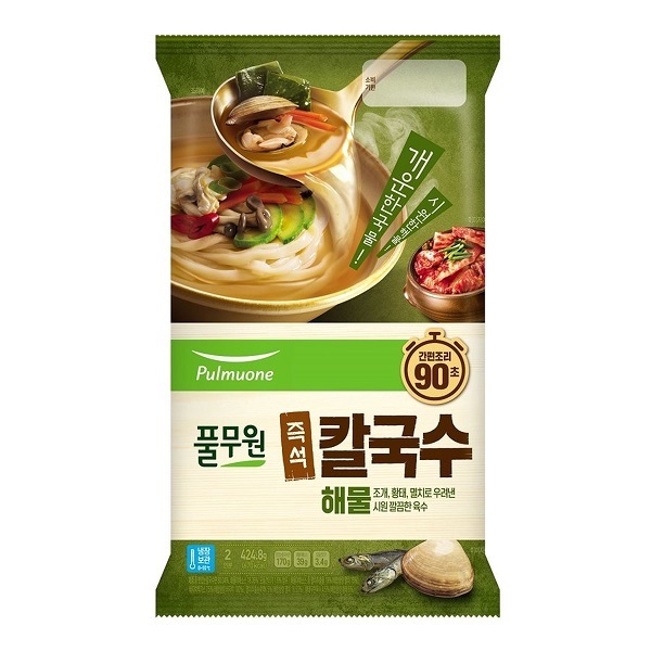 풀무원 즉석 해물칼국수 2인 424.8gx1개 (냉장) : 준건