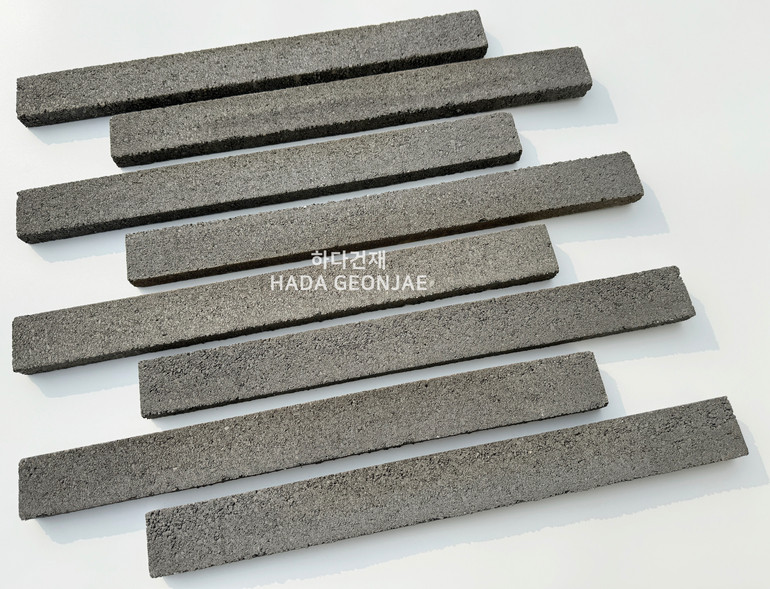 디자인 모노타일 500x50x20T 매직블랙 / 하다건재 와이드벽돌 롱브릭타일