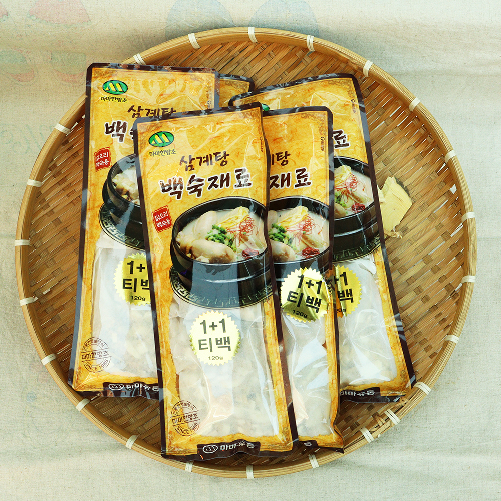 [용산구 배달] 한방초 백숙재료 1+1 [용문 용문닭집] : 동네시장 장보기