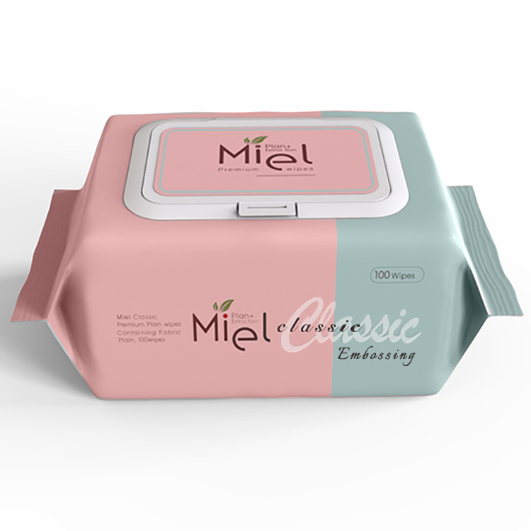 (무통장입금가능)미엘 클래식 아기물티슈 캡형 100매 10팩