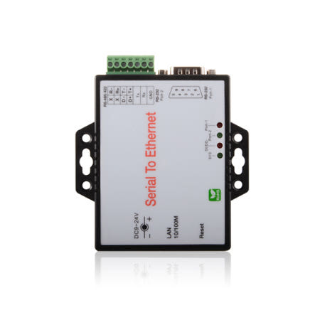 넥스트유 EC232485 2포트 시리얼 RS232 RS422 RS485 to 이더넷 UTP 랜 변환 컨버터 / TCP UDP IP DHCP HTTP