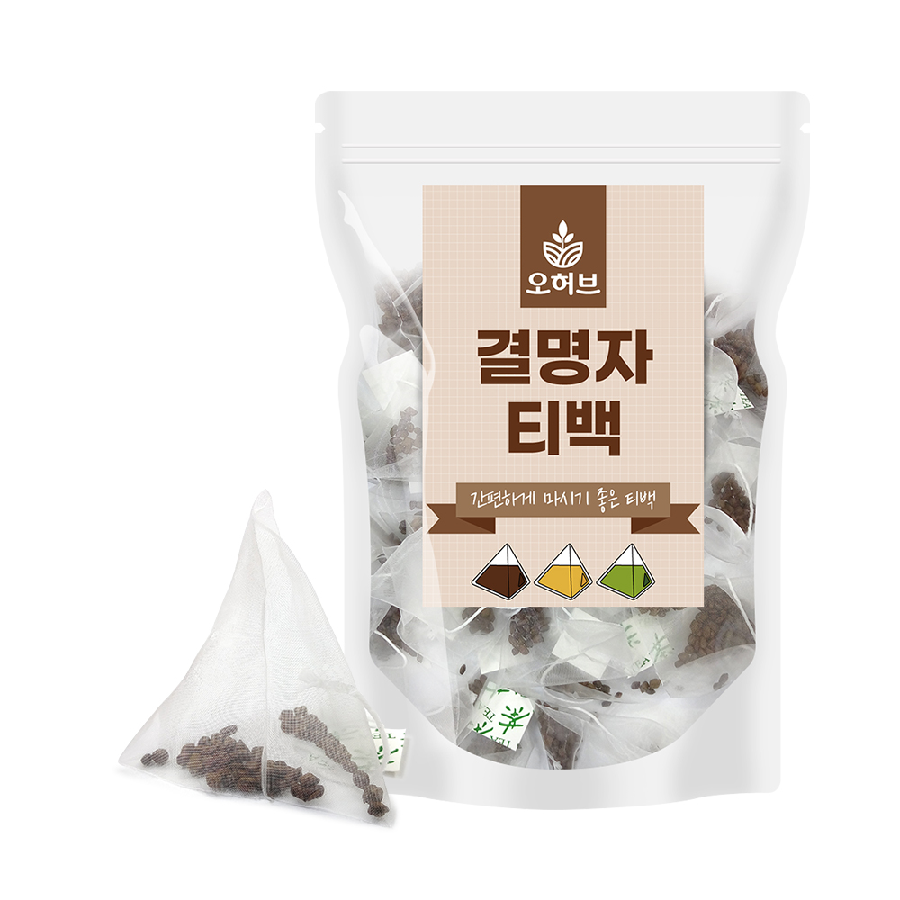 볶은 결명자 결명자차 삼각티백차 100개 식수대용 - 메인 이미지