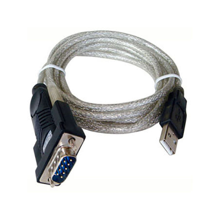 넥스트유 RS232U20 USB 2.0 to RS232 시리얼 케이블 1.8M / PLC 바코드 프린터 스캐너 GPS PDA 포스 POS