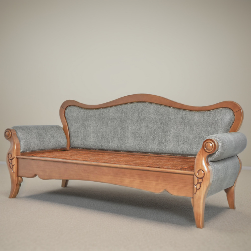 밀레 흑침대 흙침대카우치 온돌쇼파 돌침대쇼파