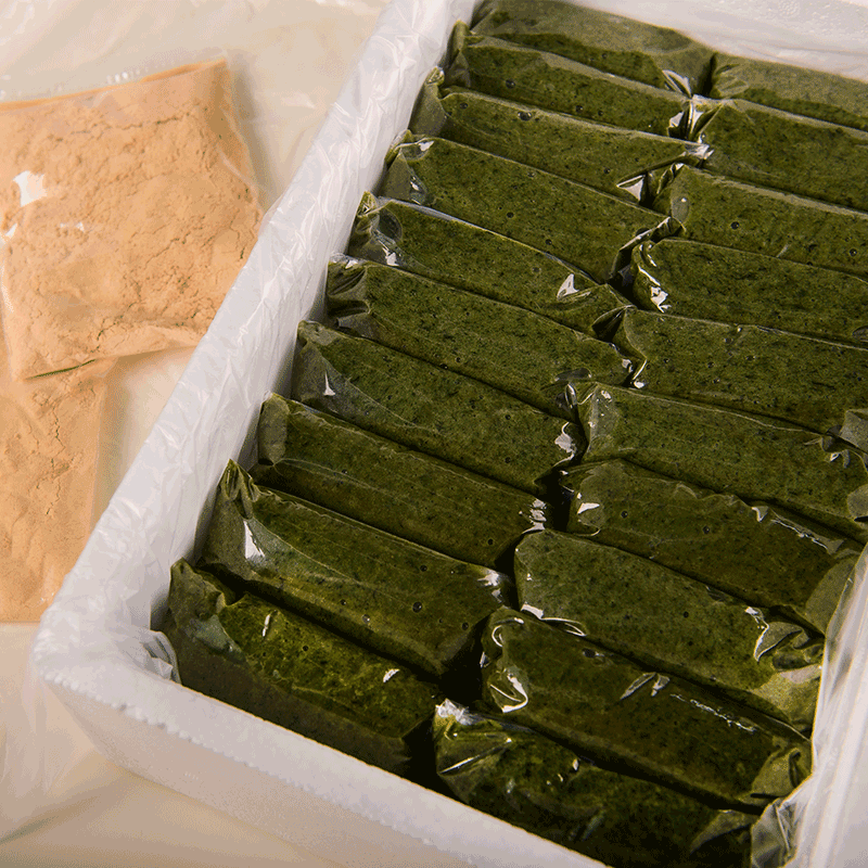 거문도해풍쑥 쑥떡, 쑥찰떡, 쑥인절미 2kg (유당) 콩고물 기본제공 - 상세 이미지 3