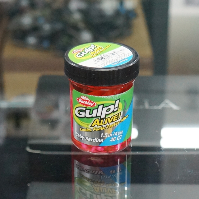 버클리 걸프 얼라이브 베이비사딘 1.5 PK 볼락 전갱이 블루길 아징 웜 - 상품 이미지