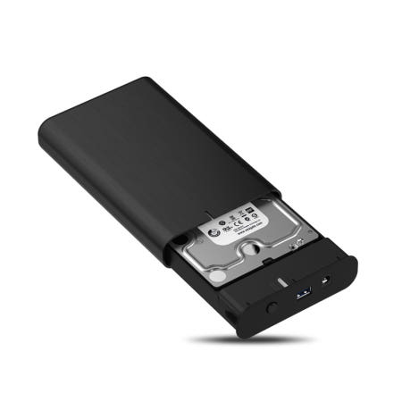 넥스트유 357U3 USB 3.0 to 3.5형 HDD 외장케이스 하드케이스 알루미늄 하드 케이스 18TB 지원 5Gbps 고속