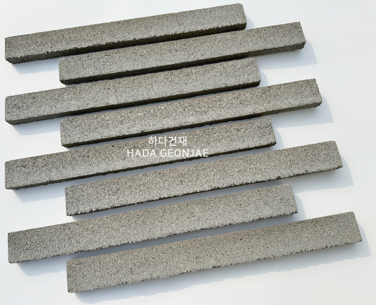 디자인 모노타일 500x50x20T 베이비블랙 / 하다건재 롱브릭타일
