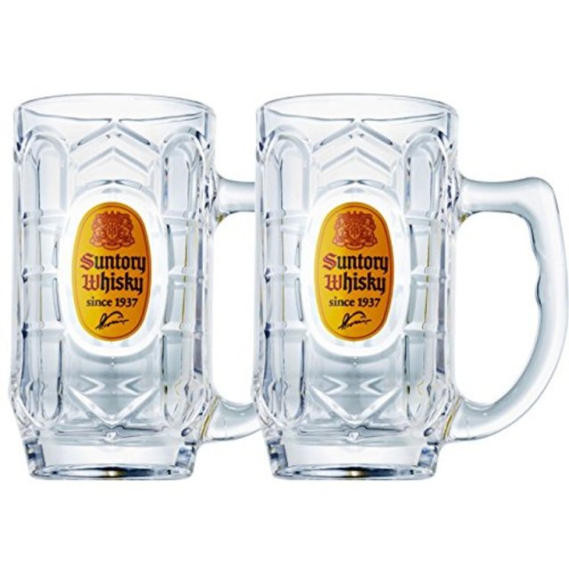 산토리 가쿠빈 위스키 하이볼 잔 2개세트