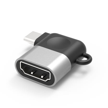 ㈜이지넷유비쿼터스 현지 공장 넥스트유 1443CTHL-4K30 C타입 to HDMI 미러링 젠더 / 스마트폰 노트북 TV 모니터 연결 / 넷플릭스 OTT