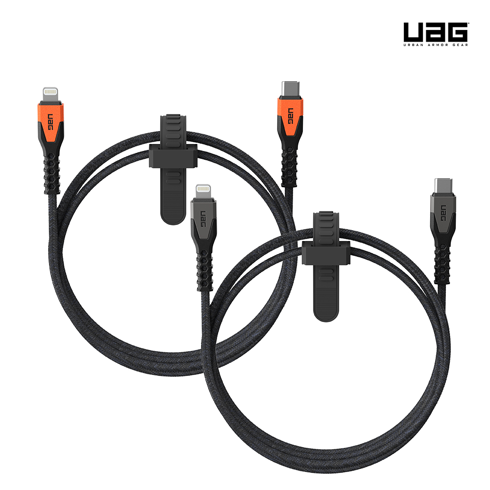 UAG 케블라 C to 라이트닝 30W 1.5m 고속충전 케이블 - 상세 이미지 2
