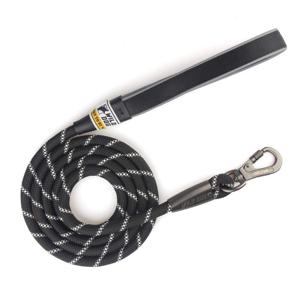 와일드독 로프 강아지리드줄 소형견 대형견 블루그린 S 이미지 2