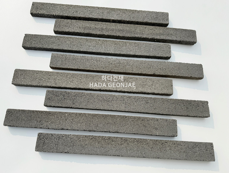 디자인 모노타일 500x50x20T 매직블랙 / 하다건재 와이드벽돌 롱브릭타일