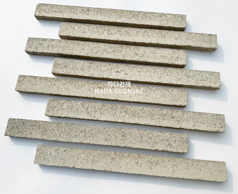 디자인 모노타일 500x50x20T 매직그레이 / 하다건재 와이드벽돌 롱브릭타일