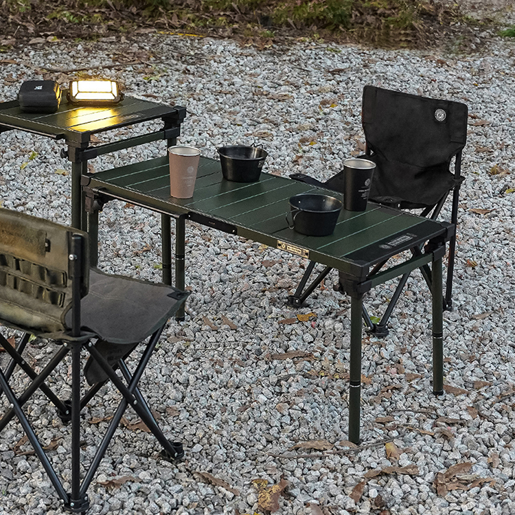 카즈미 필드 탑 IGT테이블 높이조절 경량 캠핑테이블
