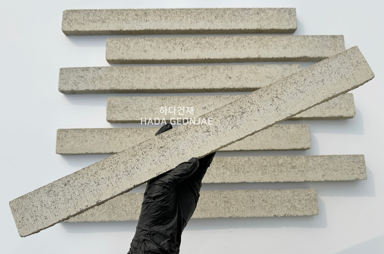디자인 모노타일 500x50x20T 매직그레이 / 하다건재 와이드벽돌 롱브릭타일