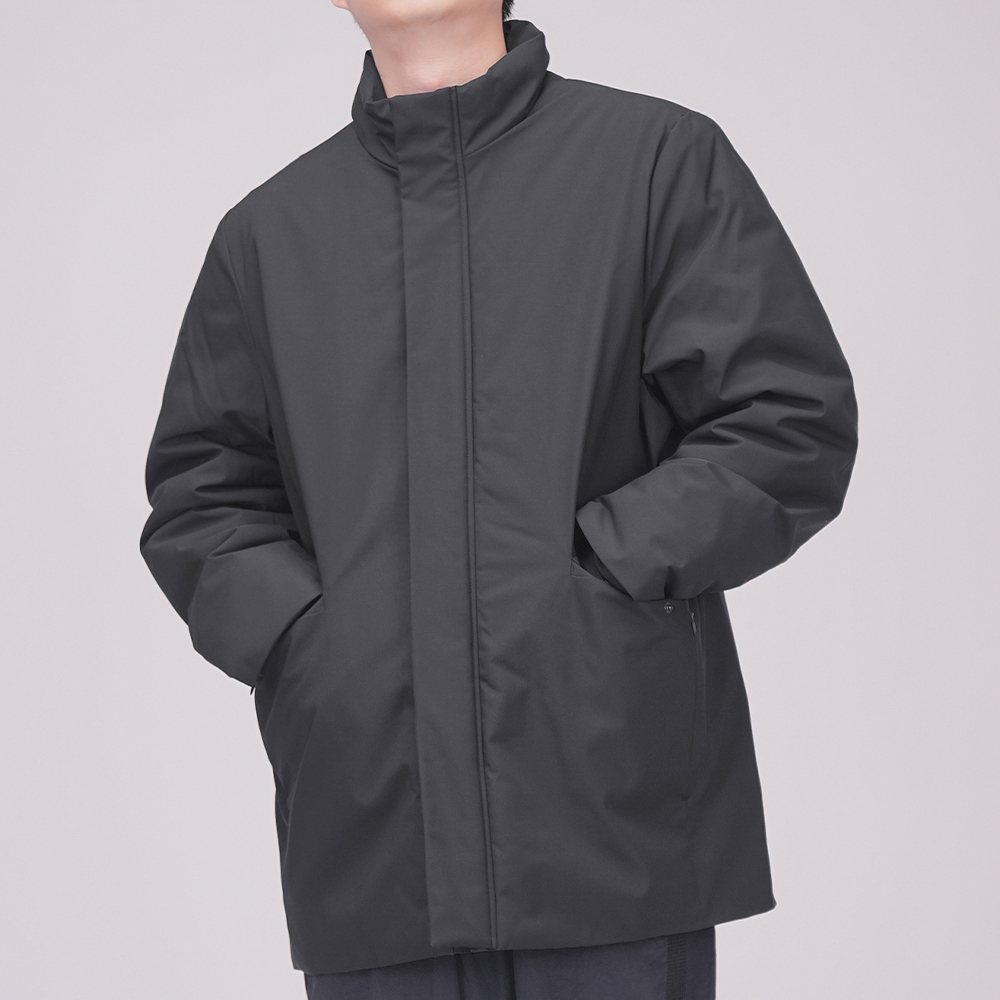 DKNY 폴리 프론트 남성 롱 패딩 점퍼 - 메인 이미지