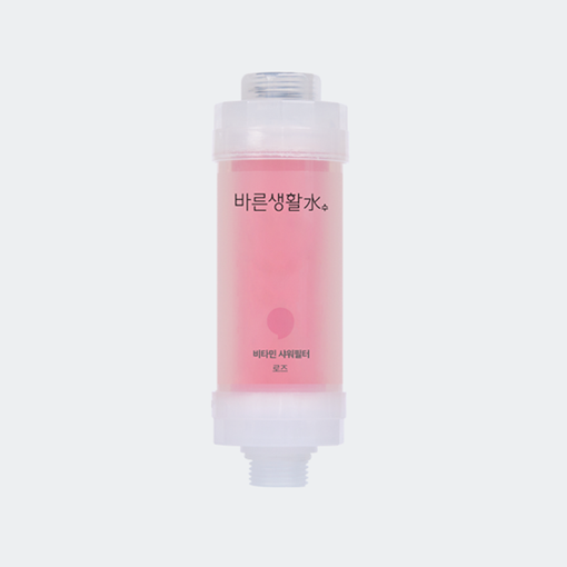 바른생활수 프리미엄 비타민 샤워필터 염소 녹물제거 샤워기 필터 unscented 상품 이미지