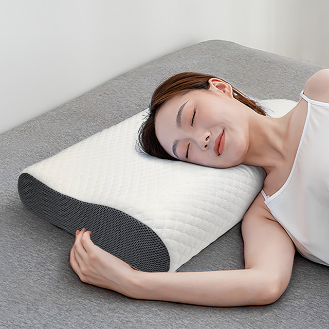 메이스 경추 베개 목 디스크 거북 일자 코골이 수면 편하베개 1+1 이미지 7