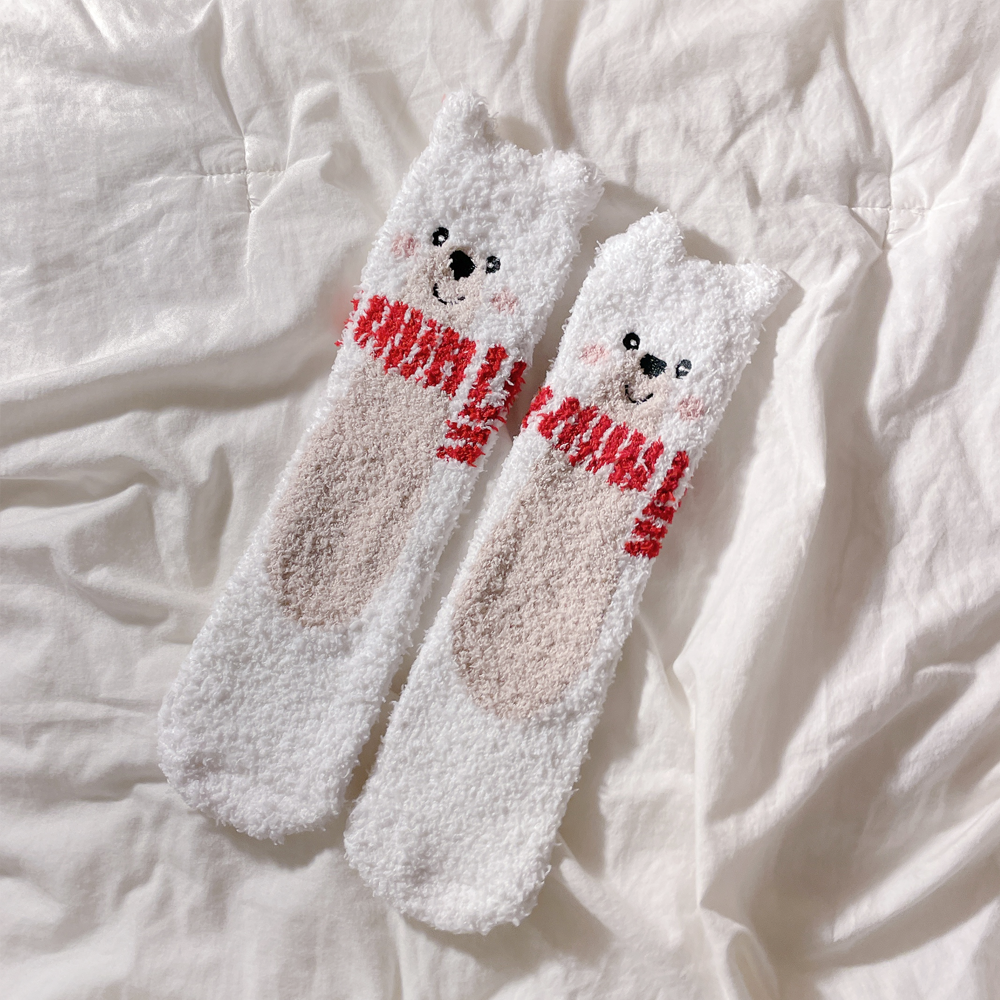 메리 크리스마스 반목 수면양말 기프트 세트 상세 이미지 4