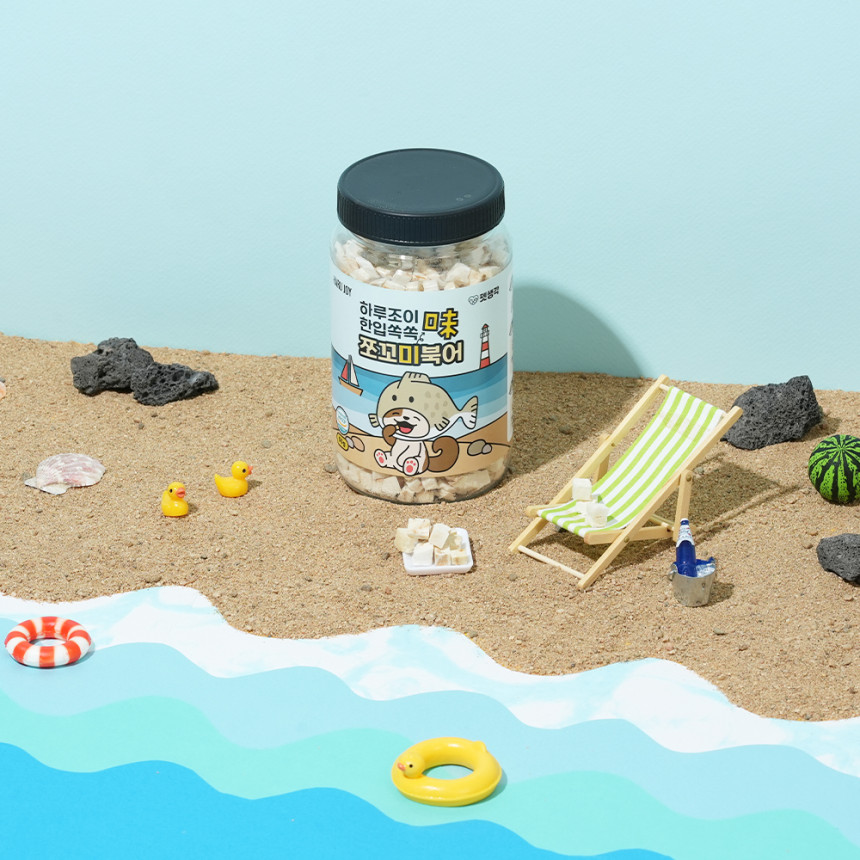 펫생각 한입쏙쏙 미니트릿 강아지 동결건조 간식 대용량 트릿 북어, 55g, 1개 사진 3