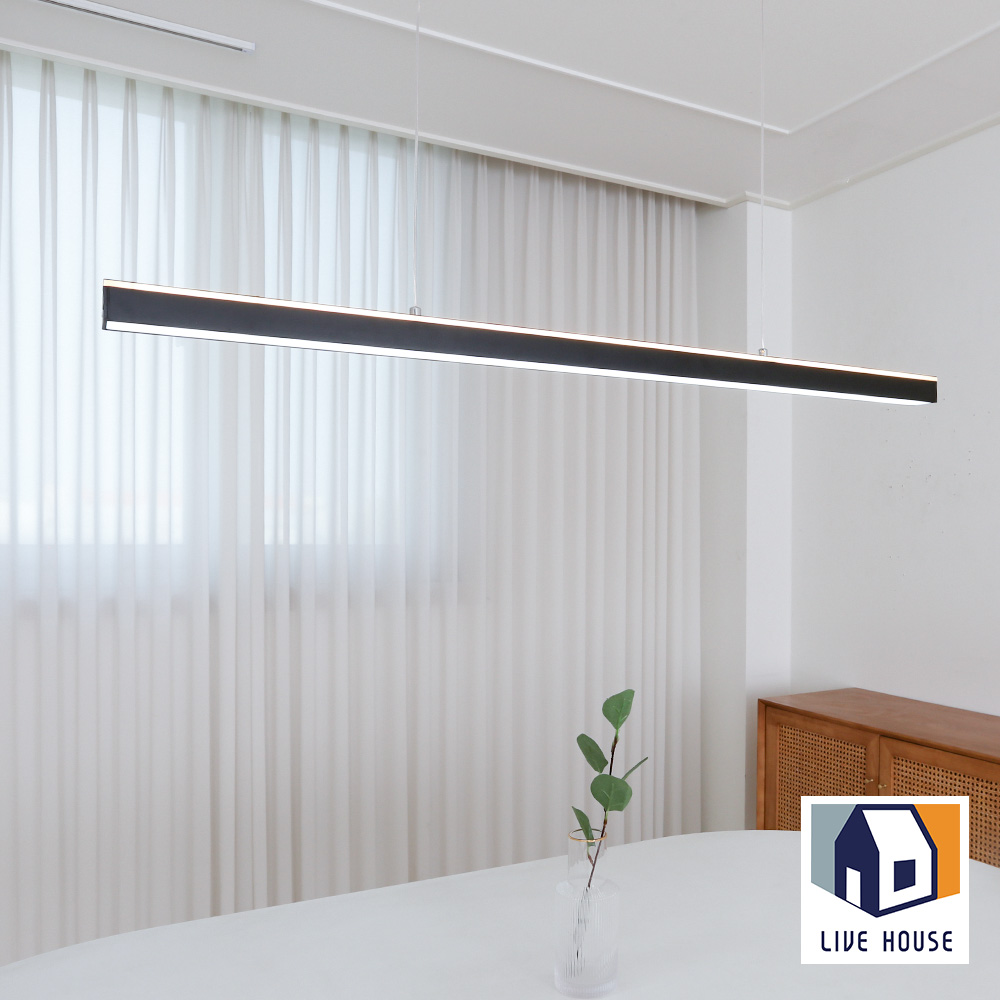 식탁조명 펜던트 LED 일자 주방 식탁등 투라인