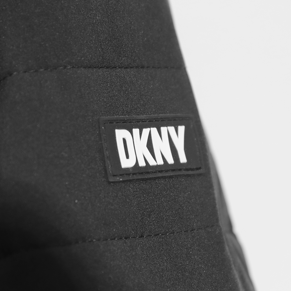 DKNY 클래식 퀼팅 경량 후드 패딩 자켓 이미지 3