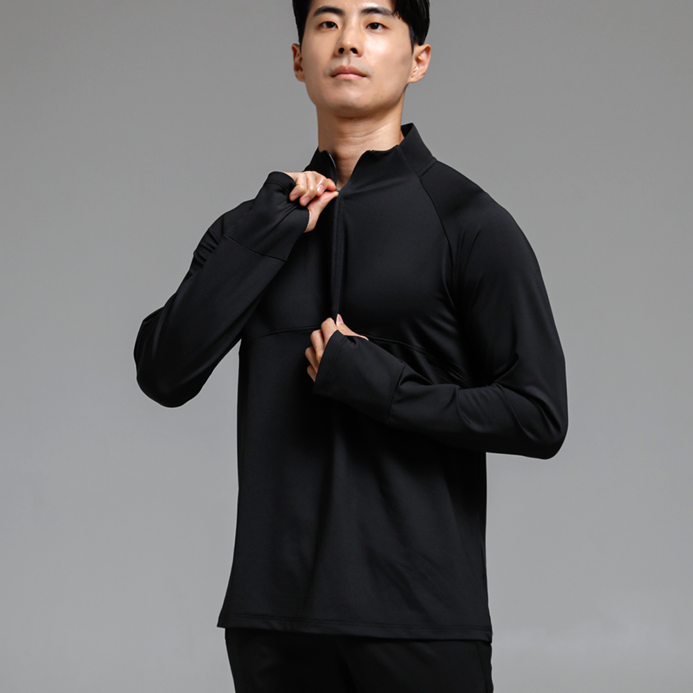 축구 하프집업 트레이닝 트랙탑 핑거홀 드릴탑