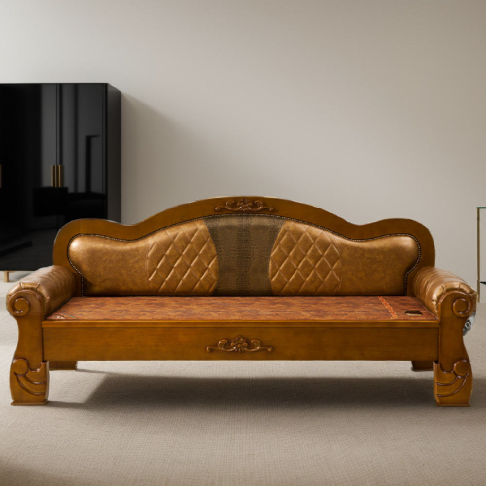 송림 흑침대 흙침대카우치 온돌쇼파 돌침대쇼파