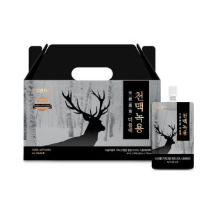 천호엔케어 러시아 녹용전지 천맥녹용 더 블랙 60ml x 30개입 맛있게 먹은 솔직 후기 - 상품 이미지 2