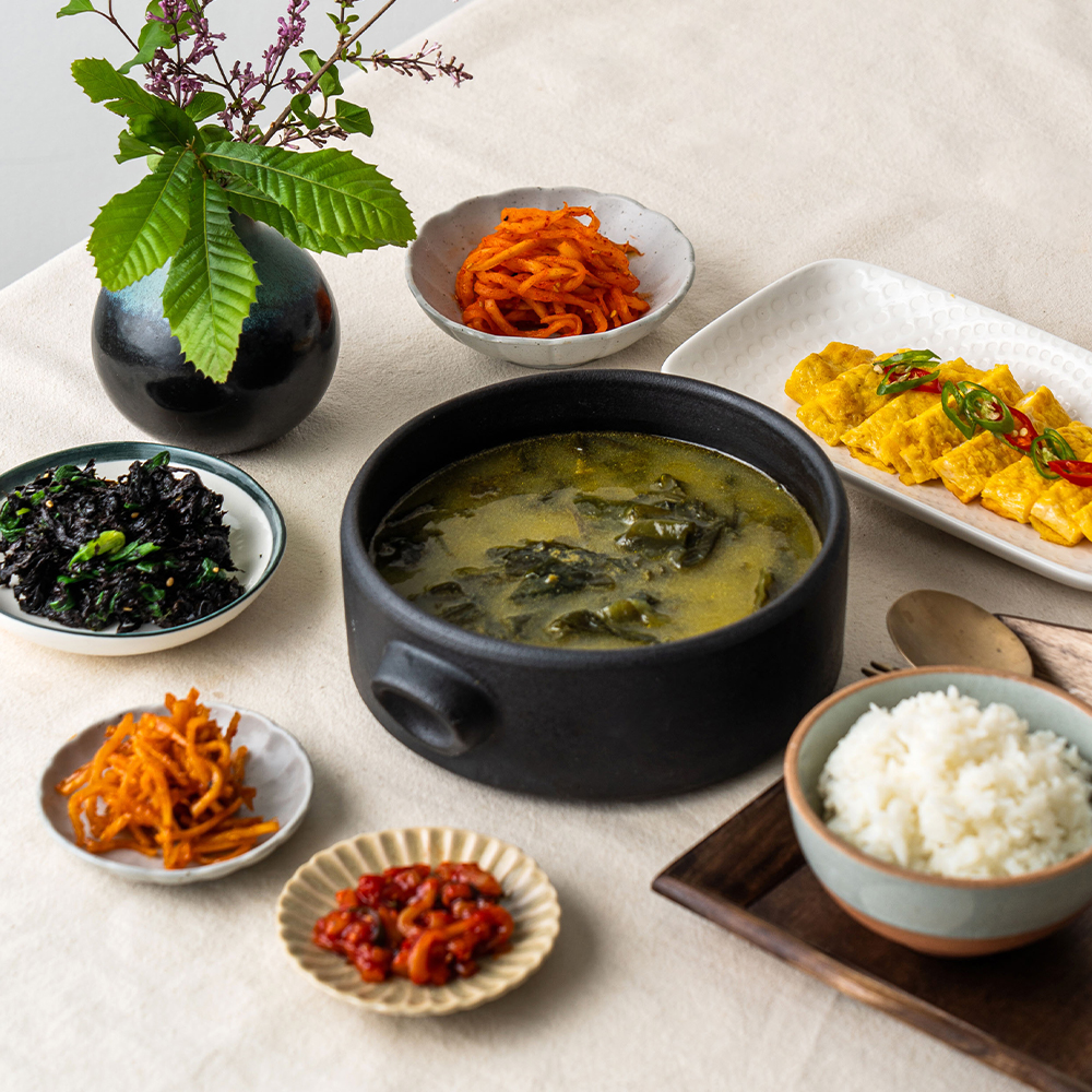 전복미역국 전복내장 300g 1인분 파우치 혼밥 간편국 이미지 8