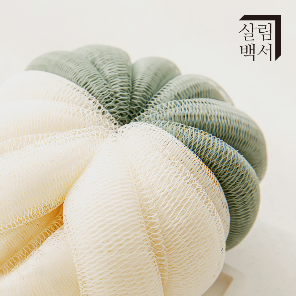 살림백서 소프트 버블 샤워볼 4개입 부드러운 목욕볼 거품 샤워 - 상세 이미지 2