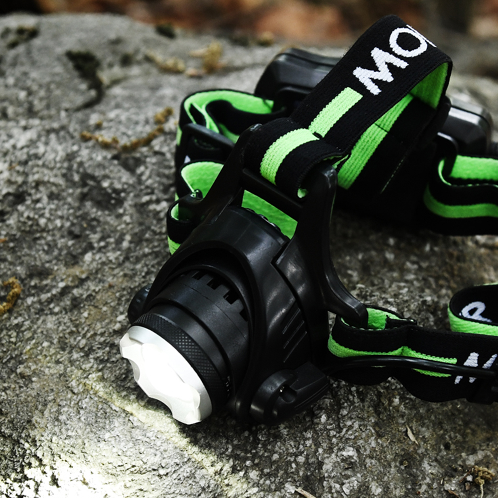 몬스터라이트 헤드랜턴 ML2200HL 해루질 등산 낚시 충전식 줌 LED 라이트