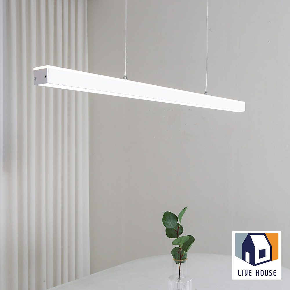 식탁조명 펜던트 LED 일자 주방 식탁등 투라인