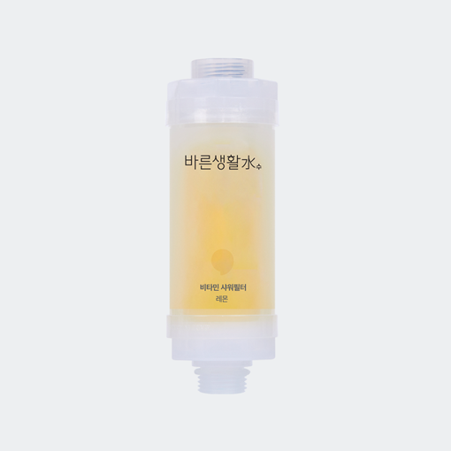 바른생활수 프리미엄 비타민 샤워필터 염소 녹물제거 샤워기 필터 unscented - 상세 이미지 3
