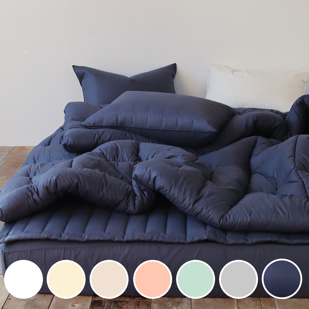 데일리 60수 아사 순면 알러지케어 항균솜 사계절 차렵이불 세트 SS