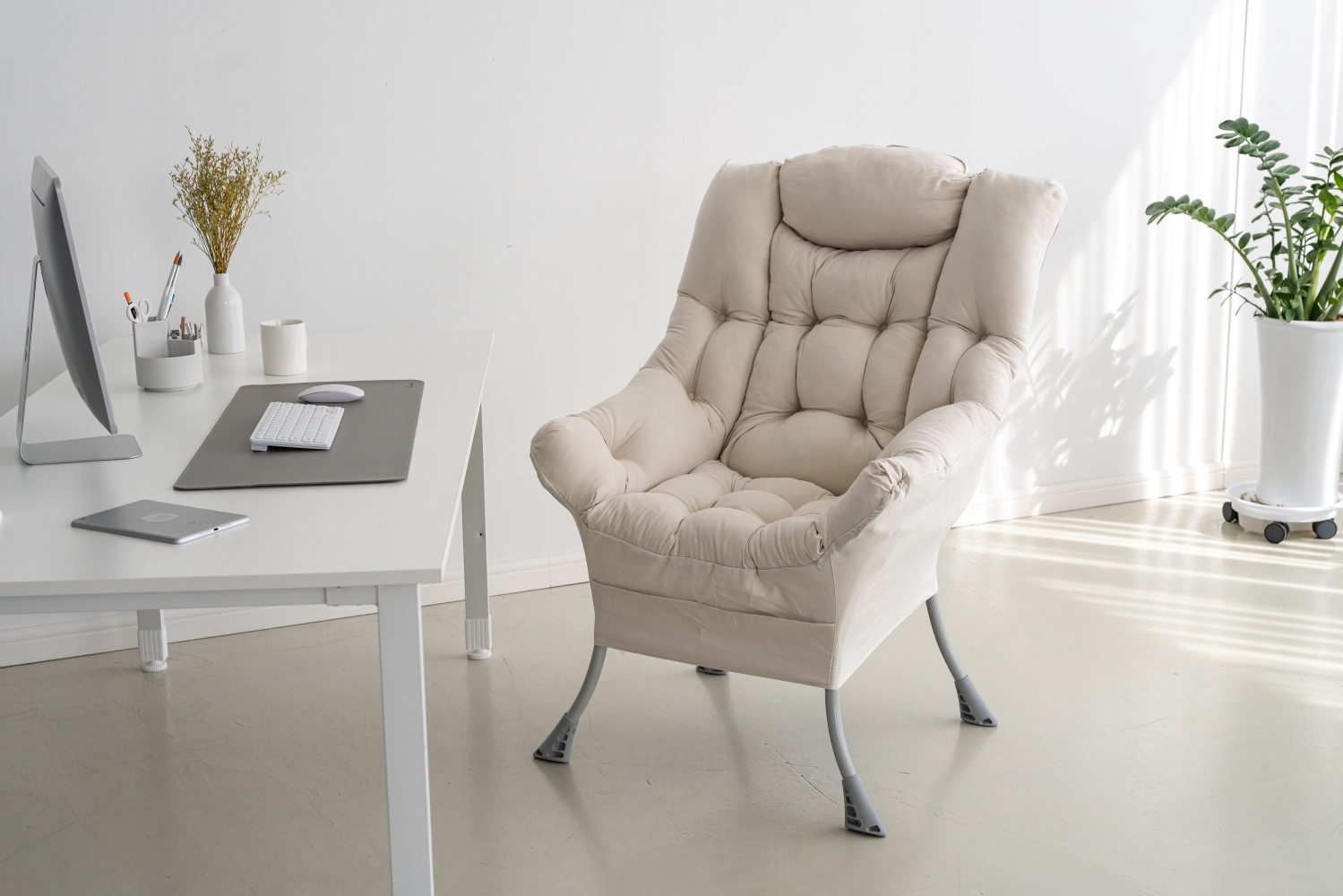 캠프밸리 릴렉스 밀란소파플러스 1인용쇼파 수유의자 편안한 푹신한 안락의자