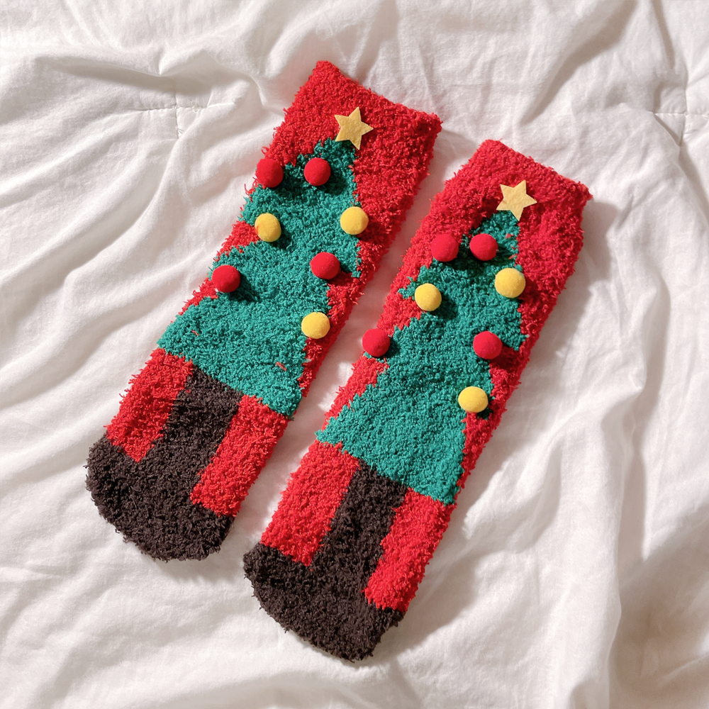 메리 크리스마스 반목 수면양말 기프트 세트 대표 이미지