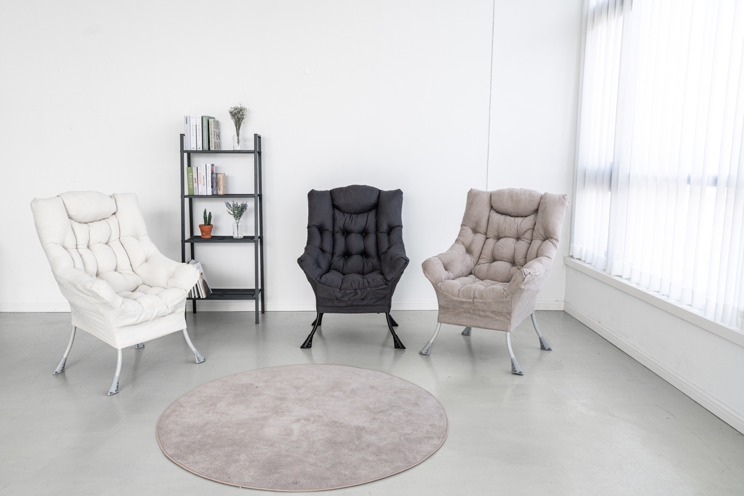 캠프밸리 릴렉스 밀란소파플러스 1인용쇼파 수유의자 편안한 푹신한 안락의자