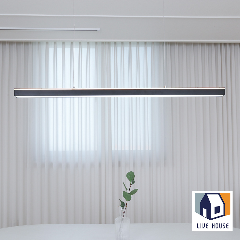 식탁조명 펜던트 LED 일자 주방 식탁등 투라인