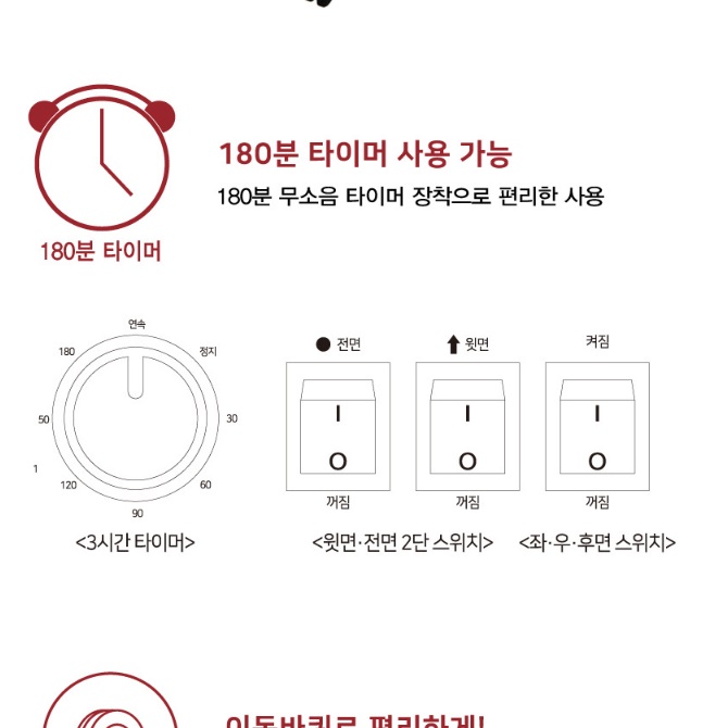 5방향난로 가정용오방난로 실내전기난로 거실히터