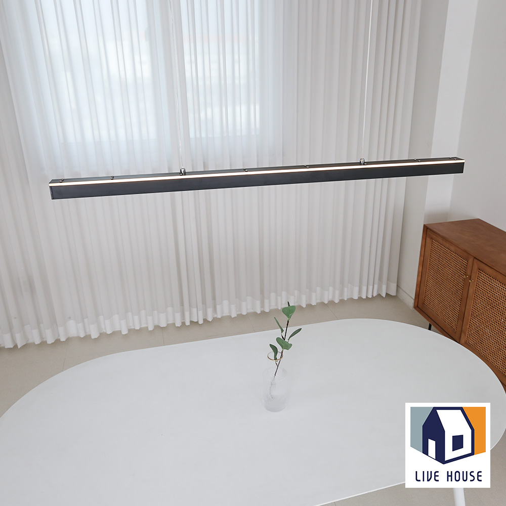 식탁조명 펜던트 LED 일자 주방 식탁등 투라인