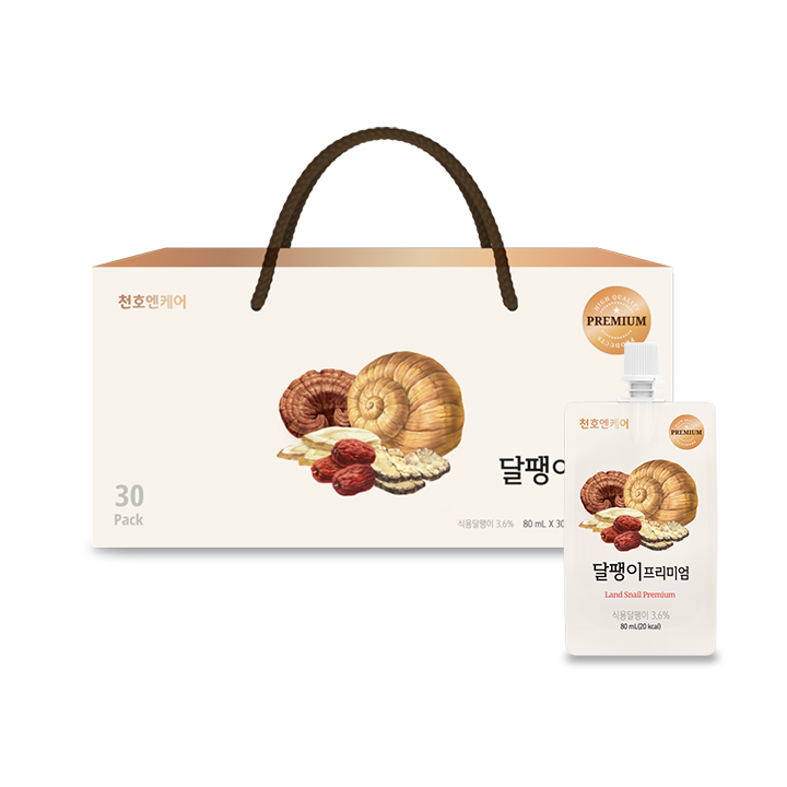 천호엔케어 국산 와우진액 와우즙 달팽이진액 프리미엄 80ml x 30개입 - 상세 이미지 2
