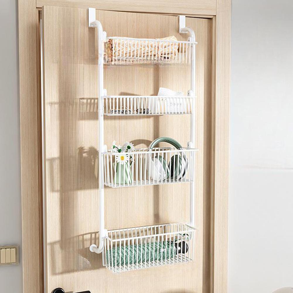 4단 문걸이선반 철제 세탁실 창틀 문걸이 수납