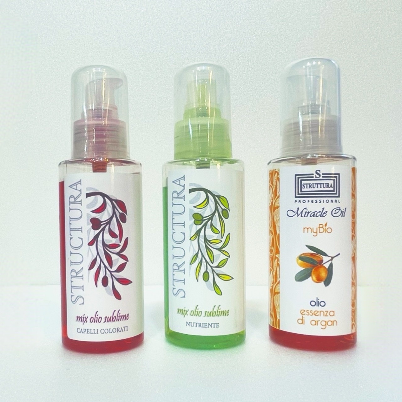 2+1 이탈리아 스투라뚜라 믹스 오일 서블라임 미용실 컬러 헤어 오일100ml 이미지 8