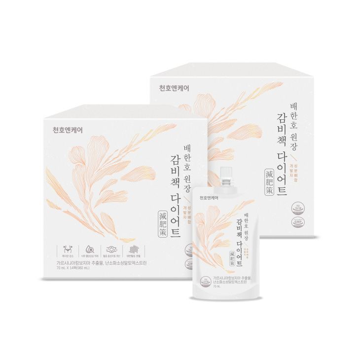 천호엔케어 전문의 배합 기능성 다이어트보조제 감비책 다이어트 70ml 14포, 2개 - 상세 이미지 2