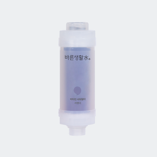 바른생활수 프리미엄 비타민 샤워필터 염소 녹물제거 샤워기 필터 unscented - 상세 이미지 2