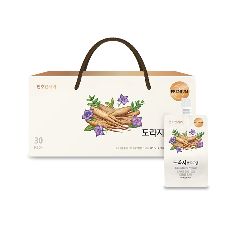 천호엔케어 국산 생 약도라지 진공농축 도라지 프리미엄 80ml x 30개입 - 상세 이미지 2
